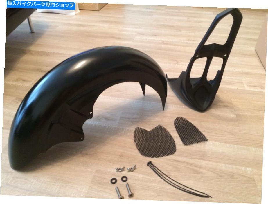 Front Fender ベリーパン、フロントフェンダー、ヤマハXV 1700 Road Star Warriorカスタムフェンダーセット Belly pan, Front fender, Yamaha XV 1700 Road star warrior custom Fender set【並行輸入品】