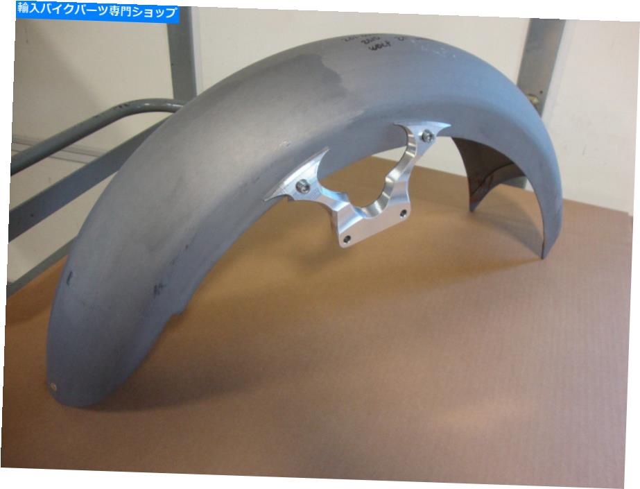 Front Fender ハーレーバッガー23 "スチールフロントフェンダーW /ブラケット23"フロントホイールビッグドッグオオカミ HARLEY BAGGER 23" STEEL FRONT FENDER W/ BRACKETS 23" FRONT WHEEL BIG DOG WOLF【並行輸入品】|Us Custom Parts Shop USDM