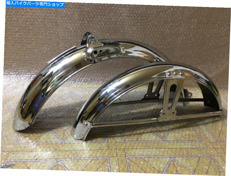 Front Fender ホンダSS50 CL50 CL70のためのステンレス鋼の前面とリアフェンダー泥ガード。 Stainless Steel Front And Rear Fender Mud Guard For Honda SS50 CL50 CL70.【並行輸入品】