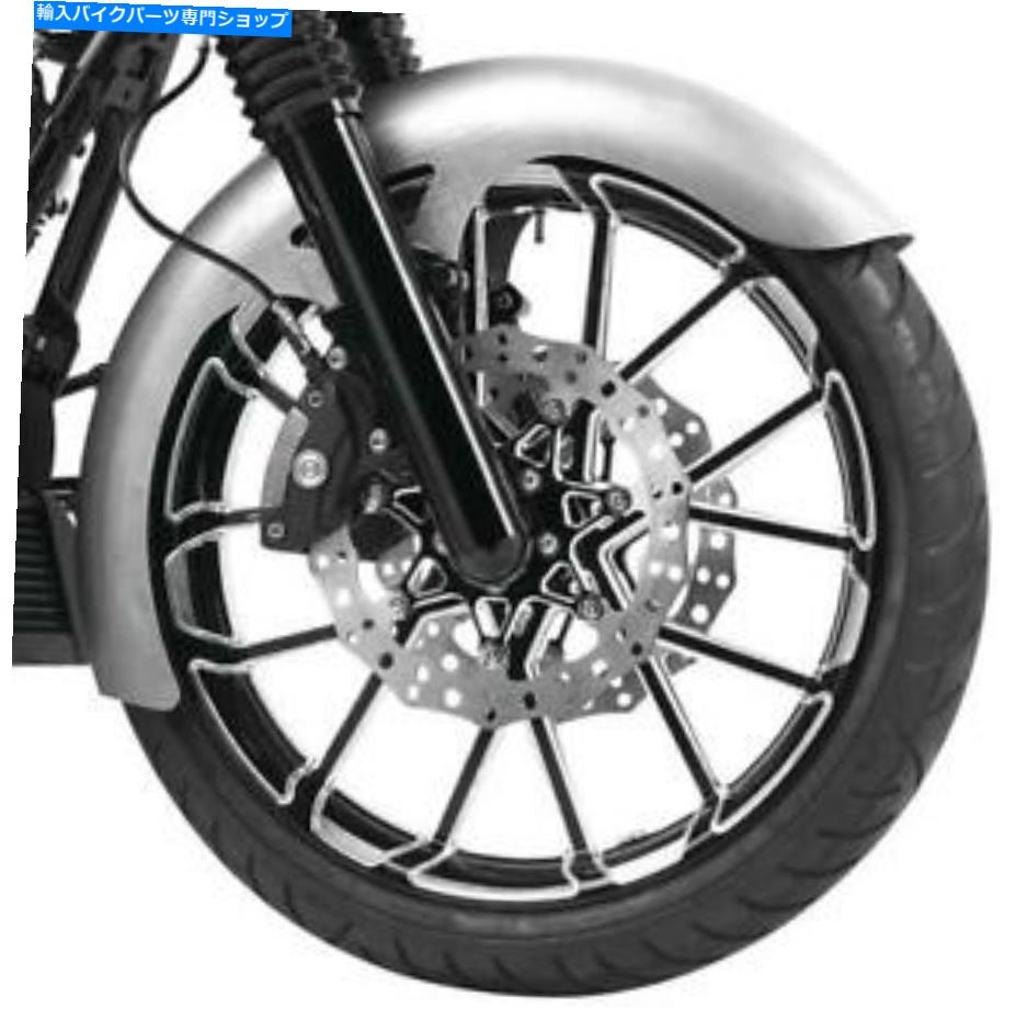 Front Fender 真新しいアーレンネス21インチ。本物のスチールラッパーフロントフェンダー - 06-736ツーリング Brand new Arlen Ness 21 in. Real Steel Rapper Front Fender - 06-736 Touring【並行輸入品】|Us Custom Parts Shop USDM