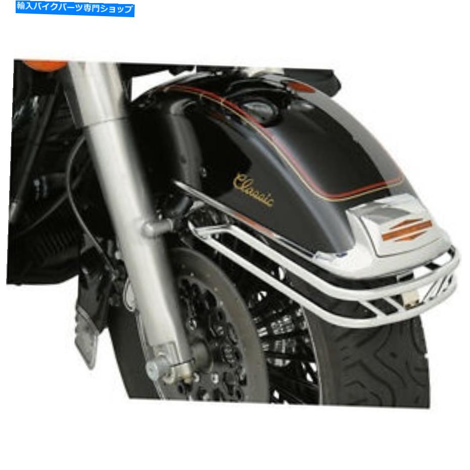 Front Fender 保護ガイドレールクロームメッキフロントフェンダーハーレーダビッドソン Protection Guide Rails Chrome-Plated Front Fender Harley Davidson【並行輸入品】