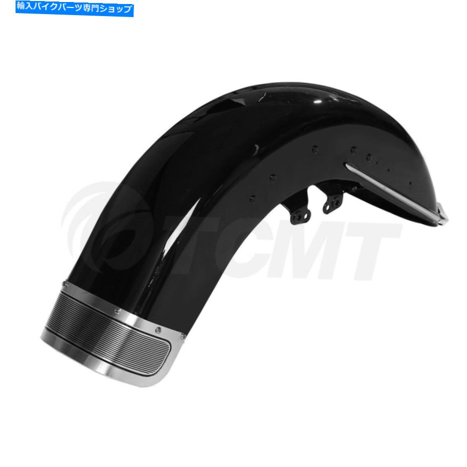 Front Fender ハーリートライグライドストリートグライド14-21のための黒い塗られたフロントフェンダーアセンブリ Black Painted Front Fender Assembly Fit For Harley Tri Glide Street Glide 14-21【並行輸入品】 46,182円