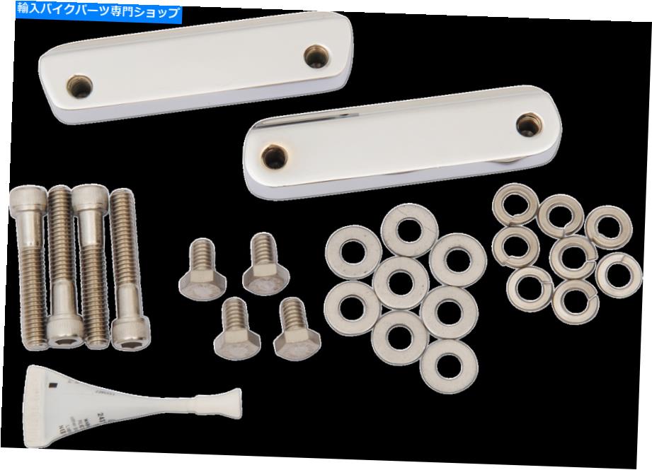 Front Fender 14-19ハーリーツーリングFLHX FLRTのためのPaul Yaffe Chromeフロントフェンダーアダプタ Paul Yaffe Chrome Front Fender Adapter for 14-19 Harley Touring FLHX FLHR FLRT【並行輸入品】｜Us Custom Parts Shop USDM 36,864円