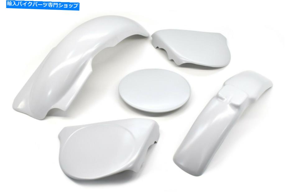 Front Fender プラスチックキット74 CR125 M elsinoreホンダフロントリアサイドパネルフロントプレート＃Q238 Plastic Kit 74 CR125 M Elsinore Honda Front Rear Side Panels Front Plate #Q238【並行輸入品】