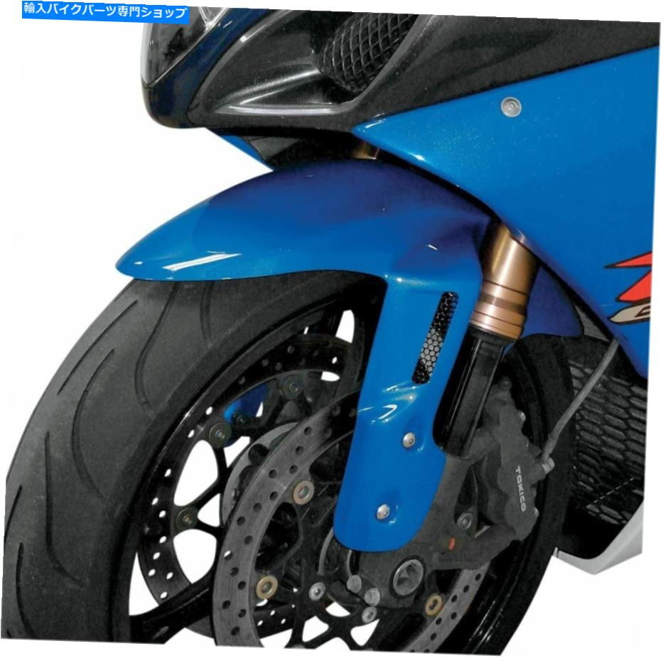 Front Fender ホットボディレーシングフロントフェンダーベントスズキGSX-R 750-07 / 1000 05-06パールブルー Hotbodies Racing Front Fender Vented Suzuki GSX-R 750-07/ 1000 05-06 Pearl Blue【並行輸入品】