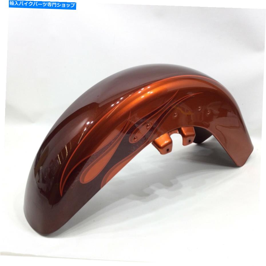 Front Fender 本物のハーレーツーリングフロントフェンダー燃焼オレンジホットシトラス58972-10deb Genuine Harley Touring Front Fender Burnt Amber Hot Citrus 58972-10DEB【並行輸入品】|Us Custom Parts Shop USDM