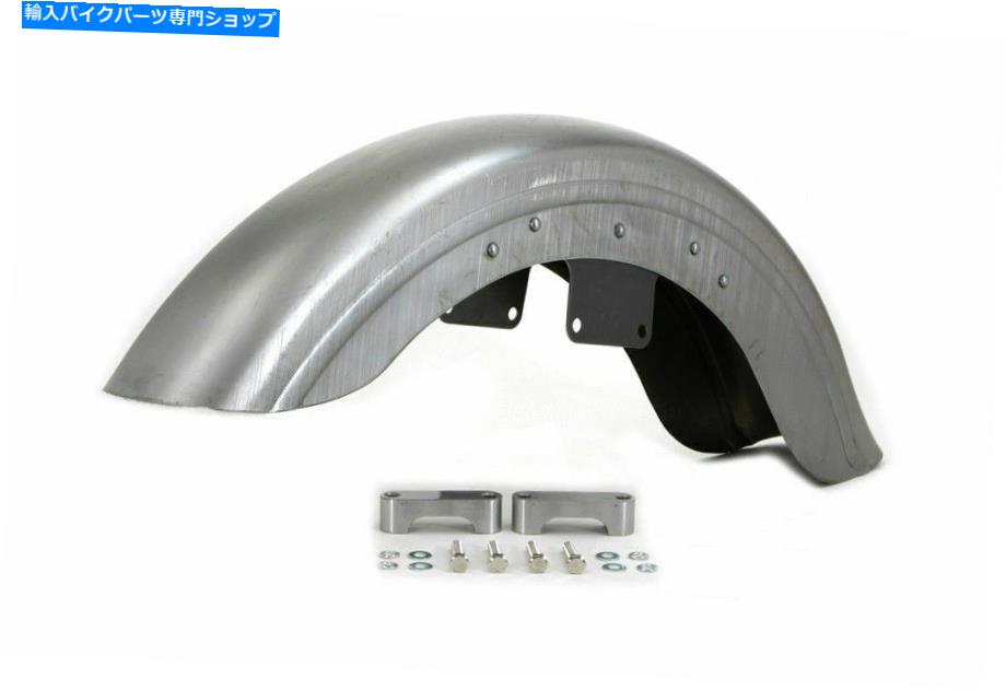 Front Fender Harley Davidsonによるブラケット付きフロントフェンダー生 Front Fender Raw With Bracket for Harley Davidson by V-Twin【並行輸入品】｜Us Custom Parts Shop USDM