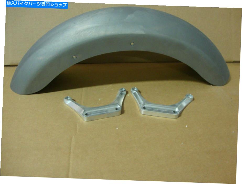 Front Fender ビッグドッグオートバイ2008-2011ピットブログフロントスチールフェンダーW /ブラケット23 "ホイールHD Big Dog Motorcycles 2008-2011 PITBULL front steel fender W/ bracket 23" WHEEL HD【並行輸入品】｜Us Custom Parts Shop USDM
