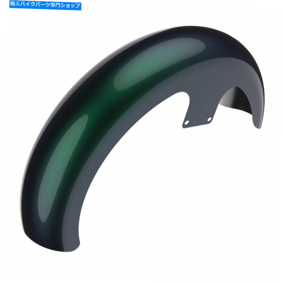Front Fender 86歳以上のハーレーダビッドソンツーリングのためのヘビ毒フロントフェンダー21インチラッパーハガ Snake Venom Front Fender 21 inch Wrapper Hugger For 86+ Harley Davidson Touring【並行輸入品】