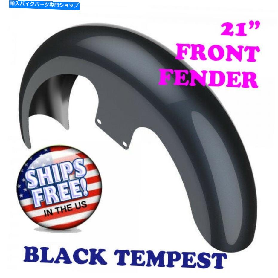 Front Fender Advanblack Black Tempest 21 \