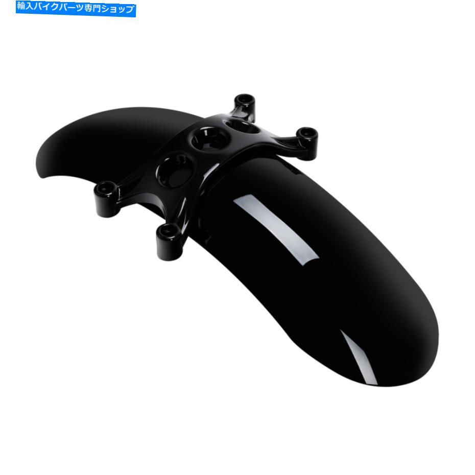 Front Fender ブラックフロントフェンダーマッドガードカバーフィットハーレースポーツスター1200 2007-2019 2018 Black Front Fender Mudguard Cover Fit For Harley Sportster 1200 2007-2019 2018【並行輸入品】 44,764円