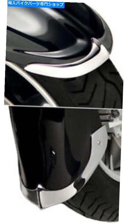Front Fender 09-15 VN1700 VULCANのための鋳造フロントフェンダーチップ国民周期N7023 Cast Front Fender Tip National Cycle N7023 For 09-15 VN1700 Vulcan【並行輸入品】