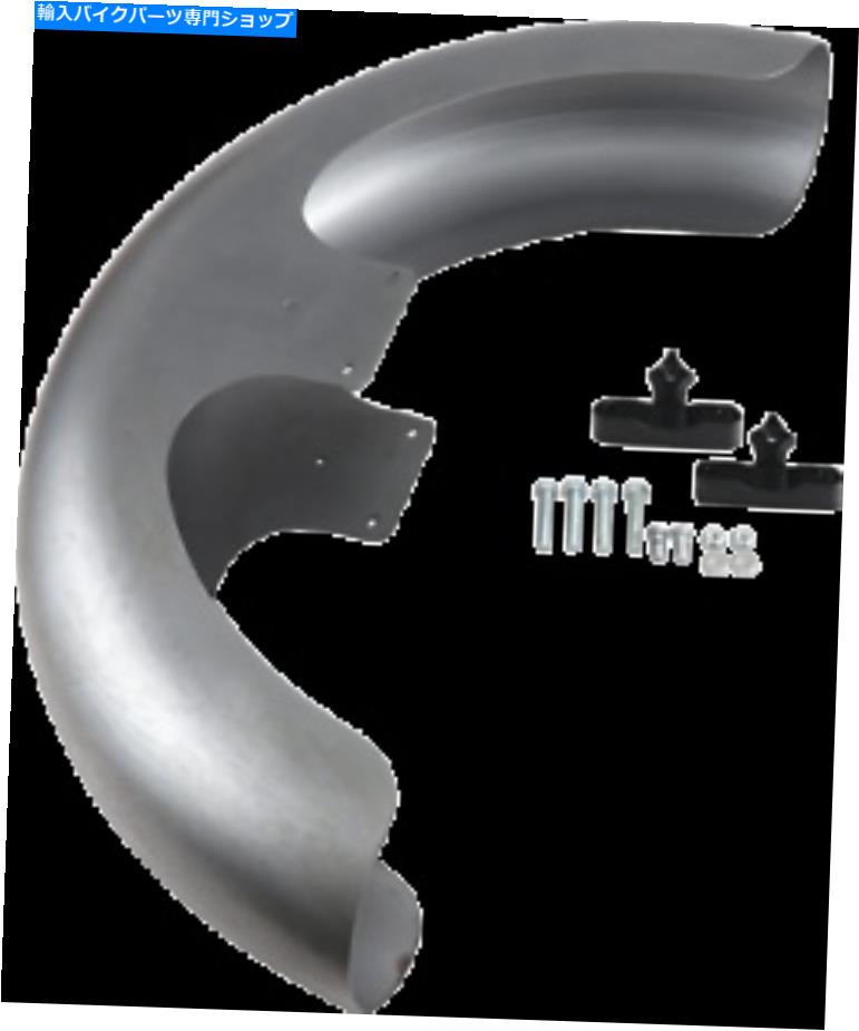 Front Fender RCフロントフェンダーキット23インチ。ホイール - ビルダーカット - ブラックアダプタ RC Front Fender Kit 23in. Wheel - Builder Cut - Black Adapters【並行輸入品】｜Us Custom Parts Shop USDM