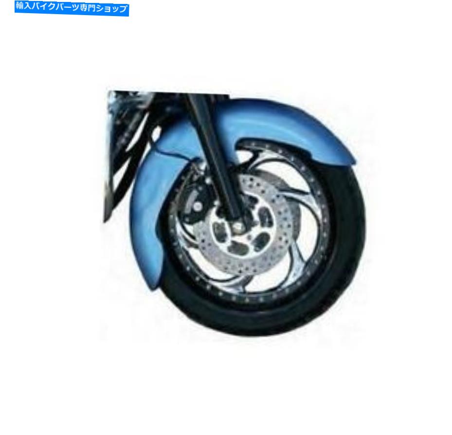 Front Fender Klock Werks - KW050101252014 - タイヤhuggerシリーズピアスフロントフェンダー21インチホイール Klock Werks - KW050101252014 - Tire Hugger Series Pierce Front Fender 21in Wheel【並行輸入品】