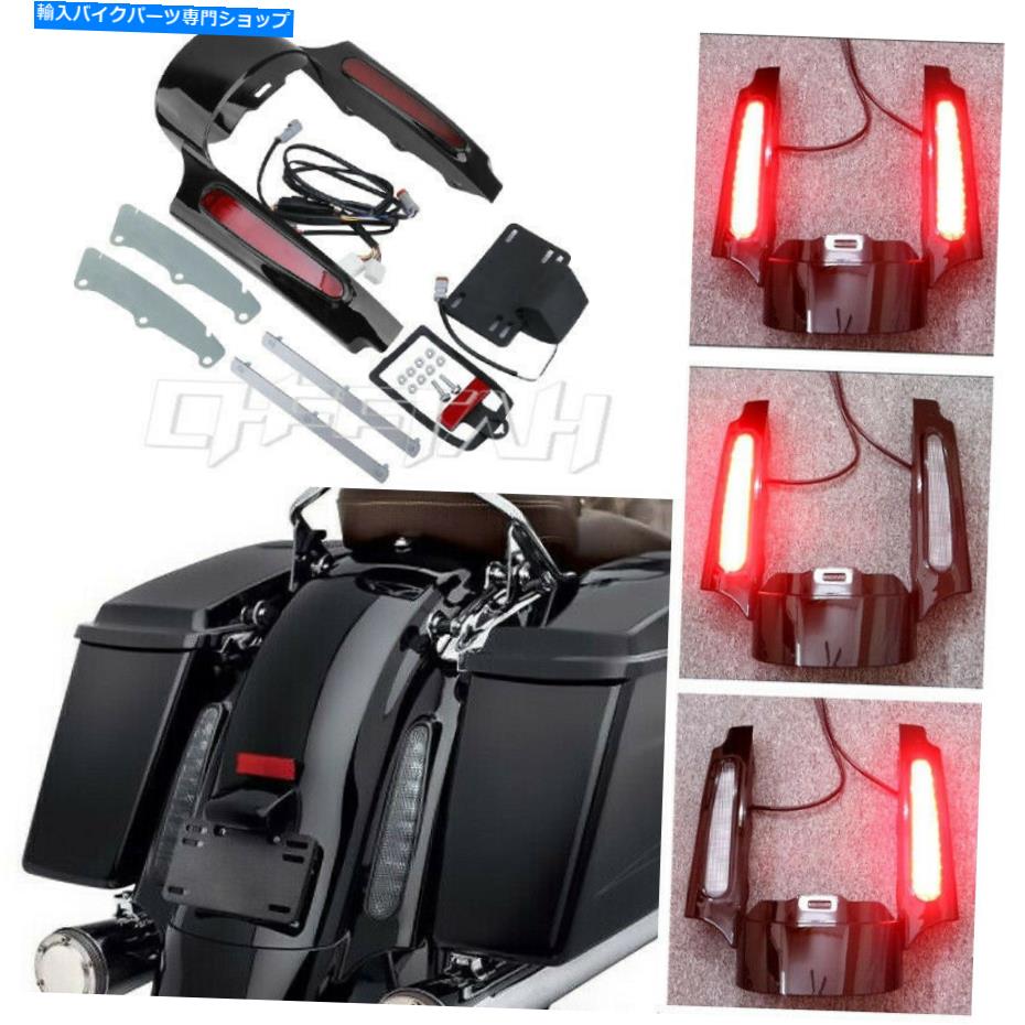 Rear Fender リアフェンダーの伸びXascia LEDライト09-13ツーリングロードキンググライド Rear Fender Extension Fascia LED Light For Harley 09-13 Touring Road King Glide【並行輸入品】|Us Custom Parts Shop USDM