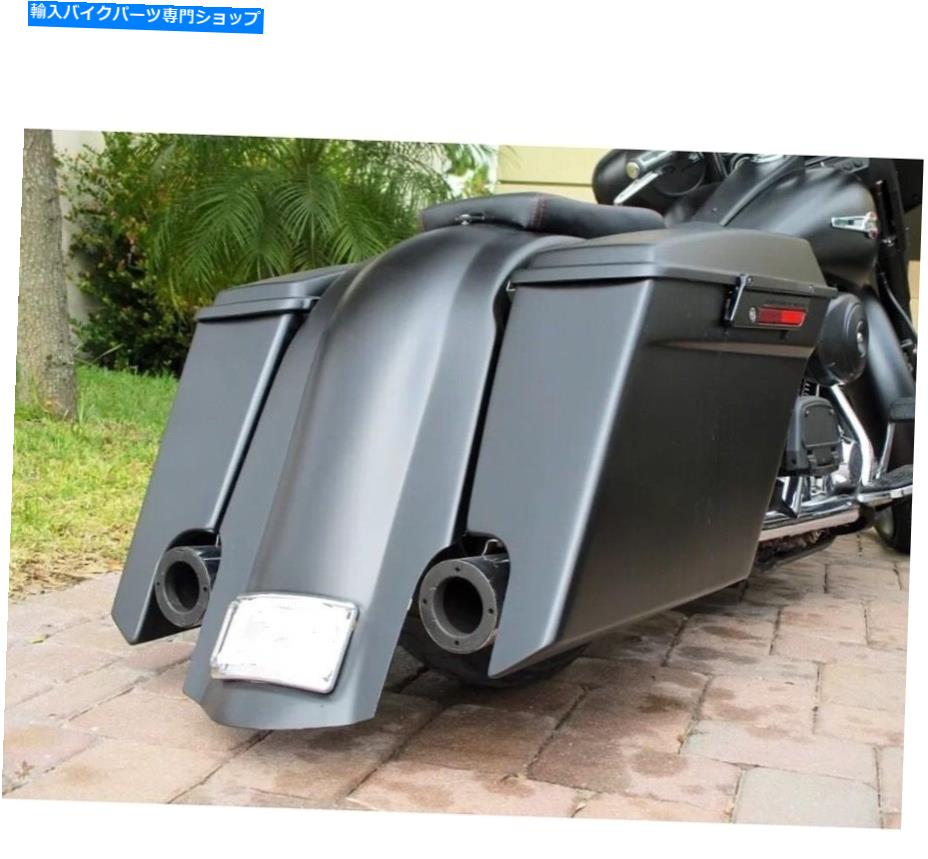 Rear Fender Flh Baggerをツーリングするための新しいハーレーダビッドソン6 "Strerched Saddlebags＆Rart Fender New Harley Davidson 6" Strerched Saddlebags & Rear Fender For Touring Flh Bagger【並行輸入品】｜Us Custom Parts Shop USDM