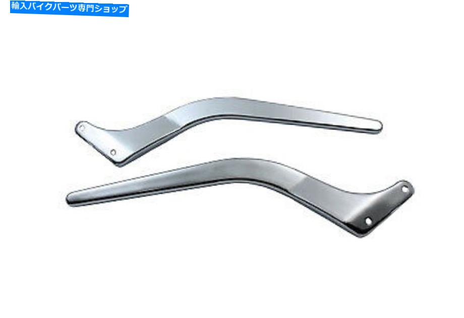 Rear Fender リアフェンダーストラットセットスムーズクロームフィットハーレー - ダビッドソン Rear Fender Strut Set Smooth Chrome fits Harley-Davidson【並行輸入品】