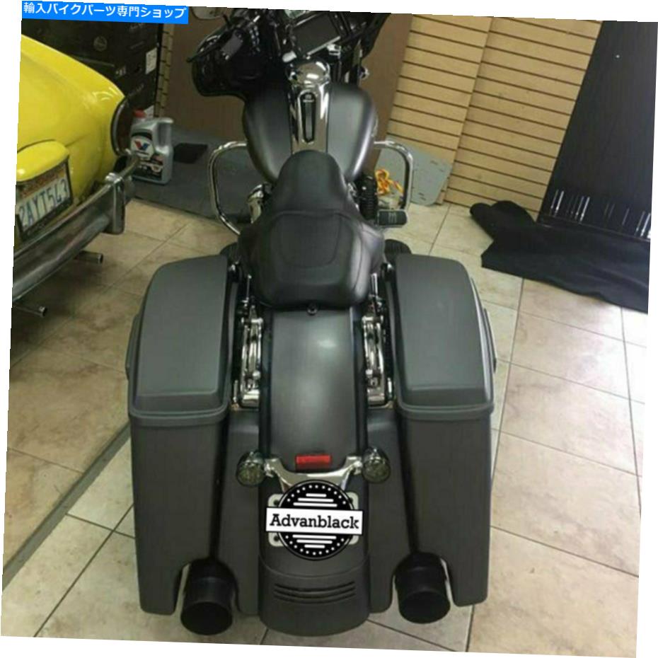 Rear Fender デニムブラックストレッチリアフェンダーエクステンションフィット2009+ハーレーダビッドソンツアー Denim Black Stretched Rear Fender Extension Fits 2009+ Harley Davidson Touring【並行輸入品】|Us Custom Parts Shop USDM