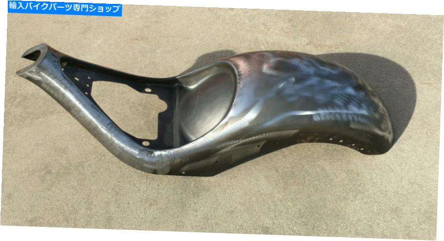Rear Fender ビッグドッグオートバイOEM 2009-10オオカミリアフェンダーW /シートカウル生スチール1ピース Big Dog Motorcycles OEM 2009-10 WOLF rear fender w/ seat cowl raw steel 1 piece【並行輸入品】