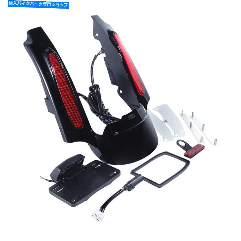 Rear Fender リアフェンダー筋膜LEDライトフィットハーレーツーリングElectra Road Glide 2009-2013 Rear Fender Fascia LED Light Fit For Harley Touring Electra Road Glide 2009-2013【並行輸入品】