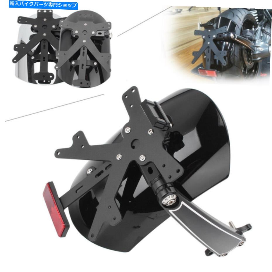 Rear Fender リアフェンダーエリミネーターホルダーマウントハッガーマッドガードフィットBMW R1200R 9 T 14-17 Rear Fender Eliminator Holder Mount Hugger Mudguard Fit BMW R1200R NINE T 14-17【並行輸入品】