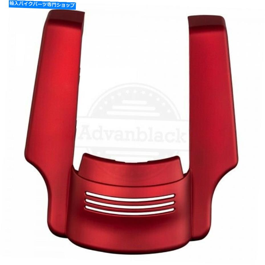 Rear Fender 米国の在庫！ 18+ハーレーダビッドソンツーリングのための邪悪な赤いデニムリアフェンダー拡張 US STOCK! Wicked Red Denim Rear Fender Extension For 18+ Harley Davidson Touring【並行輸入品】｜Us Custom Parts Shop USDM