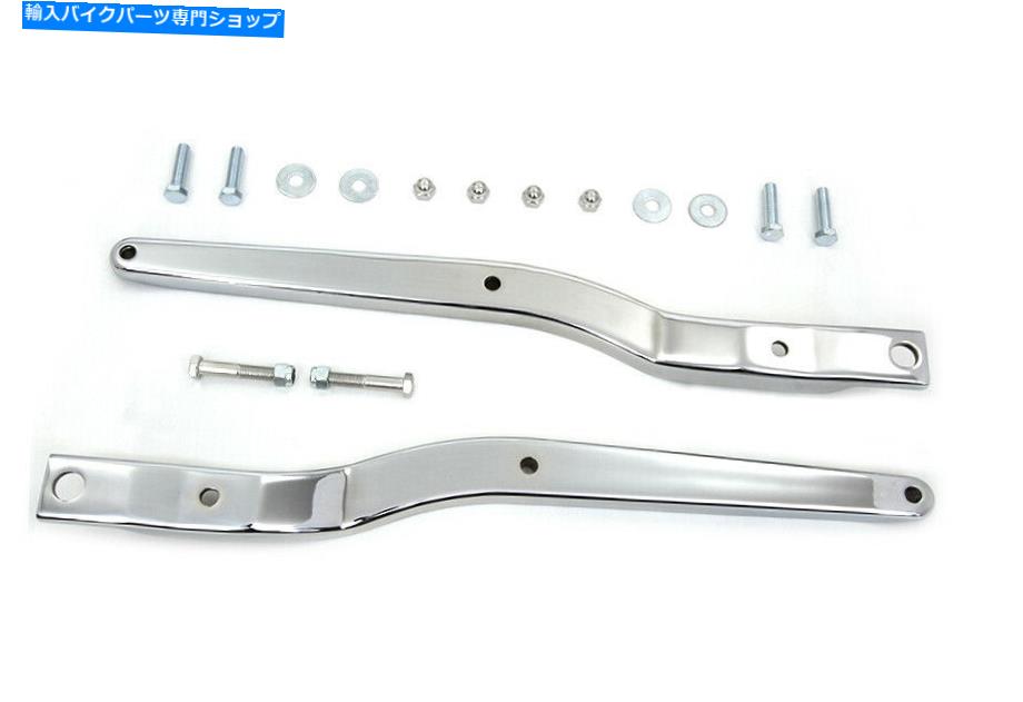 Rear Fender レプリカリアフェンダーストラットセットクロームフィットハーレー - ダビッドソン Replica Rear Fender Strut Set Chrome fits Harley-Davidson【並行輸入品】