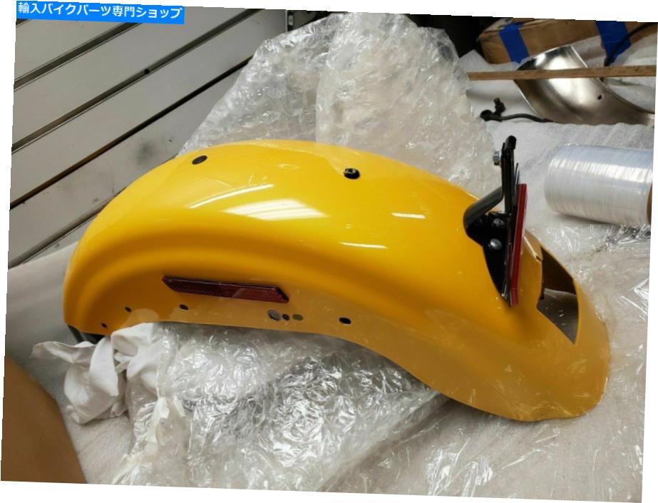Rear Fender 新しいリアフェンダーハーリースポーツスター883 1200イエロークロム2004 ^ 59847-05bpz OEM New Rear Fender Harley Sportster 883 1200 Yellow Chrome 2004^ 59847-05BPZ OEM【並行輸入品】