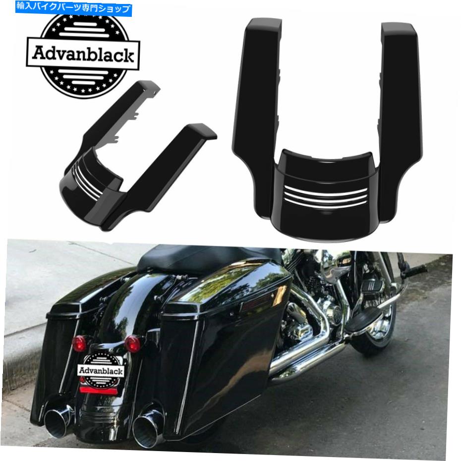 Rear Fender 2009+ハーレーツーリングのためのAdvanbalck vivid black伸びた後部フェンダー拡張 Advanbalck Vivid Black Stretched Rear Fender Extension For 2009+ Harley Touring【並行輸入品】｜Us Custom Parts Shop USDM