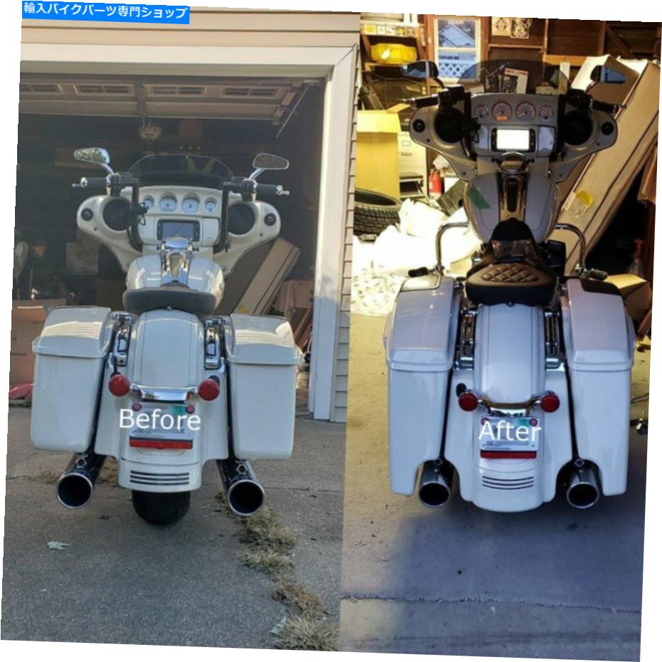 Rear Fender 2009+ハーレーのためのAdvanBlack Morocco Gold Pearlストレッチリアフェンダー拡張 Advanblack Morocco Gold Pearl Stretched Rear Fender Extension For 2009+ Harley【並行輸入品】｜Us Custom Parts Shop USDM