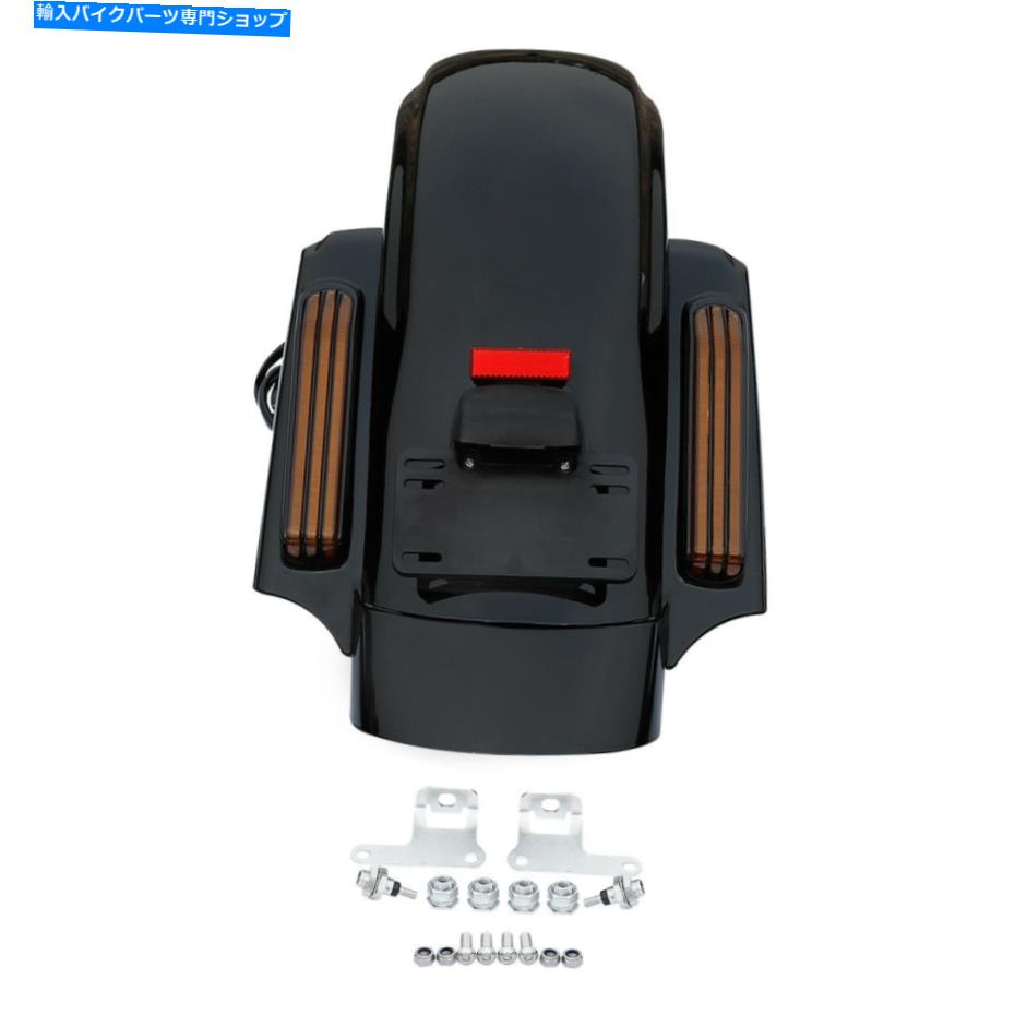 Rear Fender LEDリアフェンダーシステムフィットCVOハーレーツーリングロードグライドFLTRX FLTRXS 15-19 LED Rear Fender System Fit For CVO Harley Touring Road Glide FLTRX FLTRXS 15-19【並行輸入品】