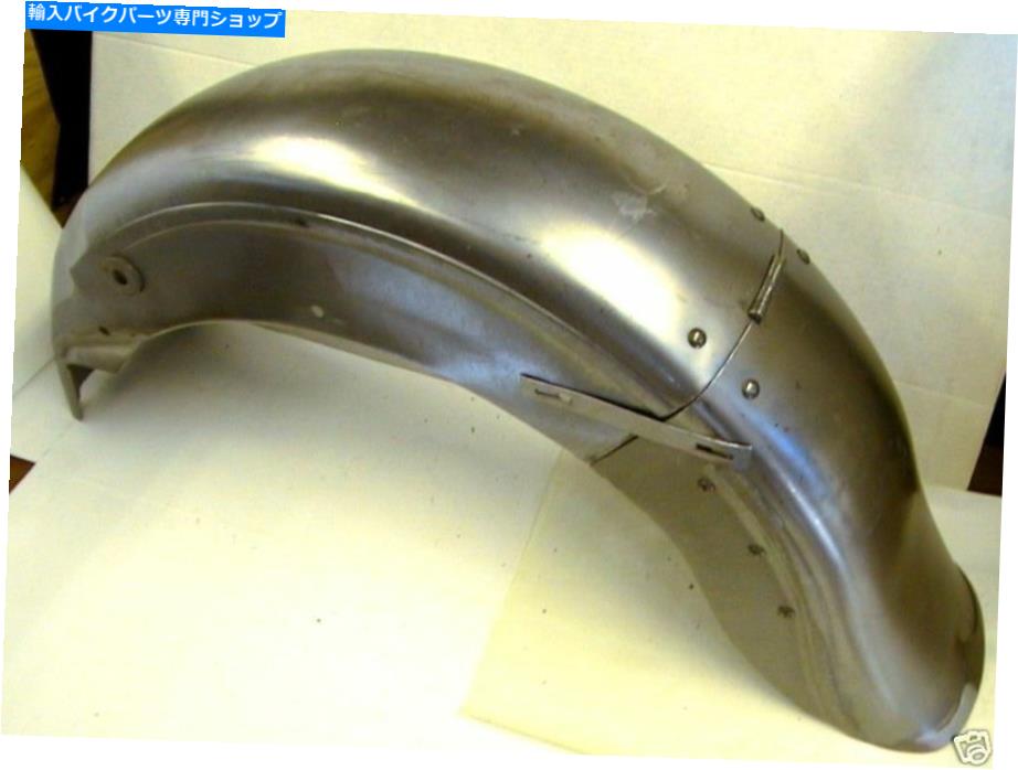 Rear Fender 58-84 FLHシャベルヘッドパンヘッドヒンジリアフェンダー59604-65味方穴なし 58-84 FL FLH Shovelhead Panhead HINGED REAR FENDER 59604-65 No taillight holes【並行輸入品】