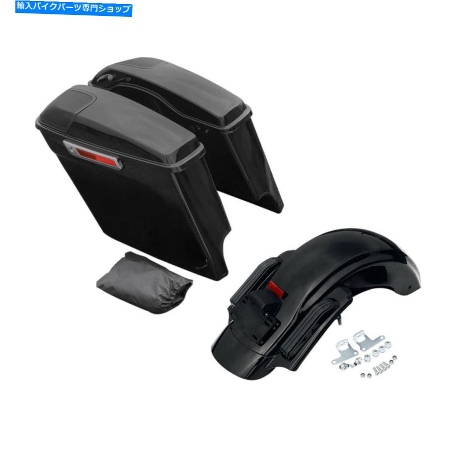Rear Fender 5 "サドルバッグ5x7"ハーレーストリートグライド14-21のためのスピーカーふたリアフェンダーフィット 5" Saddlebag 5x7" Speaker Lid Rear Fender Fit For Harley Street Glide 14-21【並行輸入品】｜Us Custom Parts Shop USDM