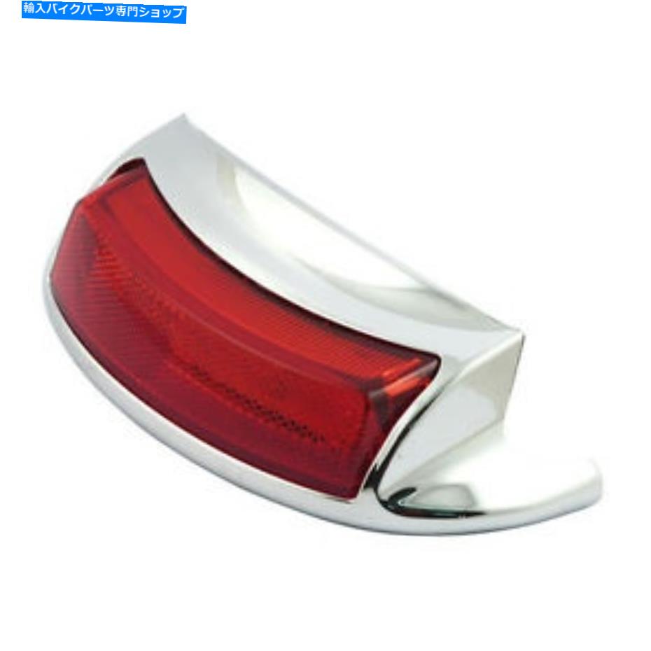 Rear Fender リアフェンダーチップ、ライト、赤、ハーレー - Davidson 09 - 13ツーリング Rear FENDER Tip with Light, Red, for Harley - Davidson 09 - 13 Touring【並行輸入品】