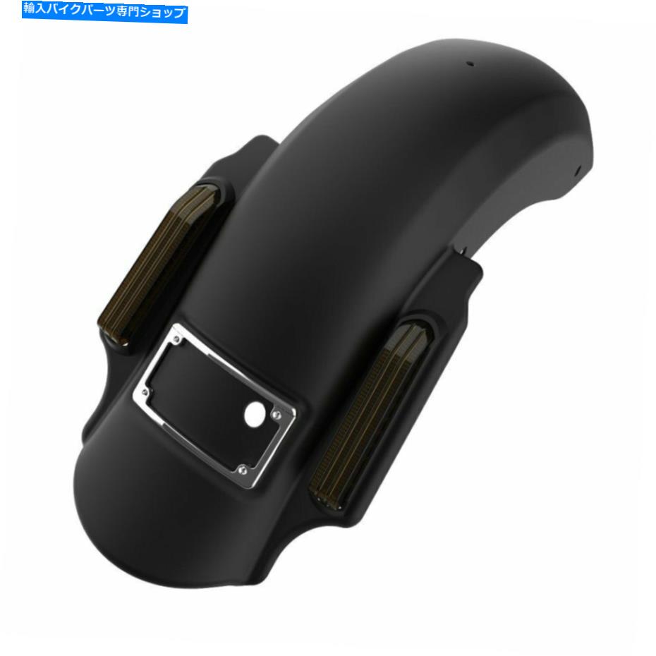 Rear Fender Denim Black Dominatorストレッチリアフェンダーは09-13ハーレーツーリング Denim Black Dominator Stretched Rear Fender For 09-13 Harley Touring【並行輸入品】