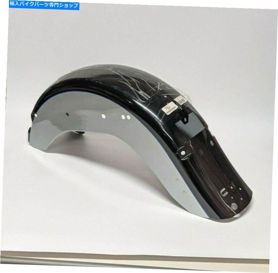 Rear Fender ハーレー - ダビッドソンカスタム塗装ミッドナイト/シルバーリアフェンダー Harley-Davidson Custom Painted Midnight/Silver Rear Fender【並行輸入品】