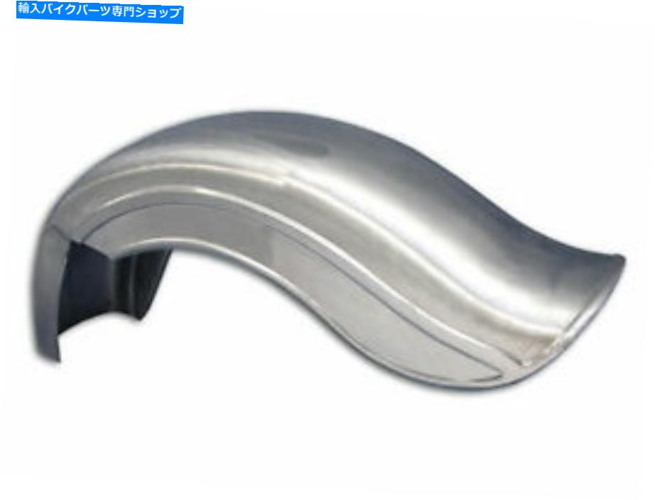 Rear Fender v-双子によるハーレーダビッドソンのための左カットアウトで後部フェンダー Rear Fender Bobbed with Left Cutout for Harley Davidson by V-Twin【並行輸入品】|Us Custom Parts Shop USDM