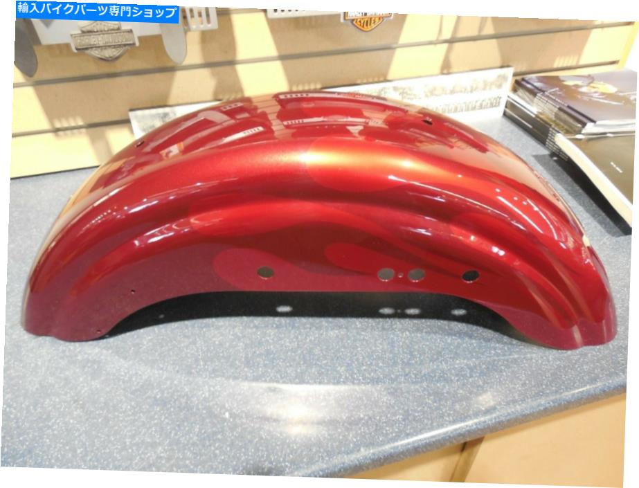 Rear Fender ハーレーダビッドソンレッドゴーストフレームリアフェンダーのキットの部分#95737-03bfhスポーツスター HARLEY DAVIDSON RED GHOST FLAME REAR FENDER PART OF KIT #95737-03BFH SPORTSTER【並行輸入品】|Us Custom Parts Shop USDM