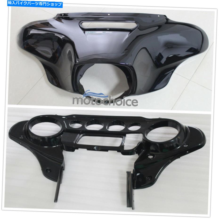 Inner Fairing ハーレーツーリングストリートエレクトラグライド14-20のためのフロントバットウィングアウターインナーフェアリング Front Batwing Outer Inner Fairing For Harley Touring Street Electra Glide 14-20【並行輸入品】｜Us Custom Parts Shop USDM