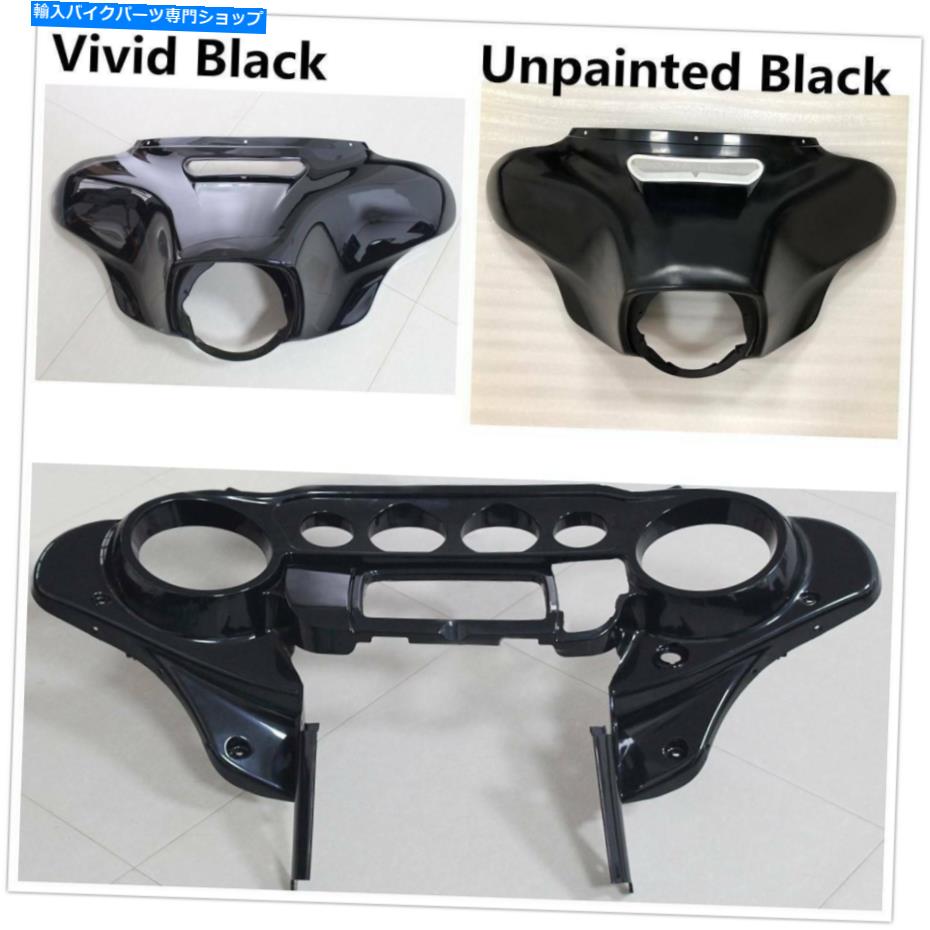 Inner Fairing ハーレーストリートグライドFlhxs 2014-2018のためのバットウィングフロントアウターまたはインナーフェアリングフィット Batwing Front Outer or Inner Fairing Fit For Harley Street Glide FLHXS 2014-2018【並行輸入品】