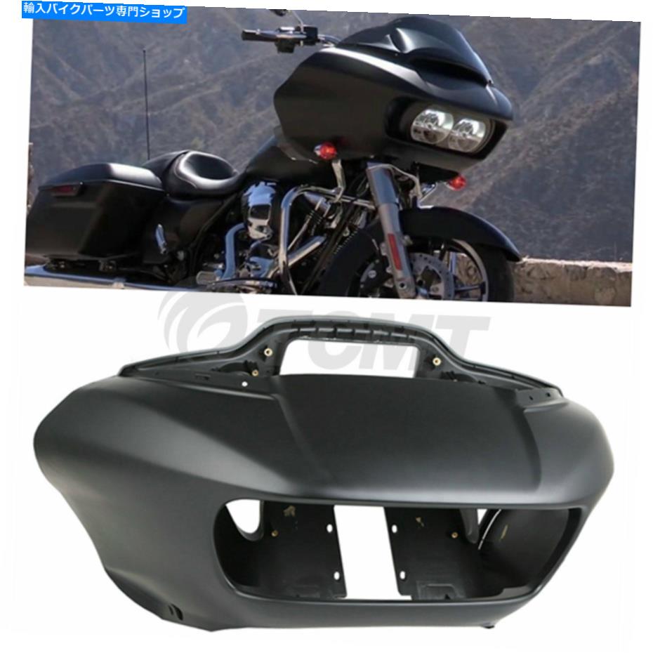 Inner Fairing ハーレーロードグライドFltrx 2015-2020のためのマットブラックインナー外側ヘッドライトフェアリング Matte Black Inner Outer Headlight Fairing For Harley Road Glide FLTRX 2015-2020【並行輸入品】|Us Custom Parts Shop USDM