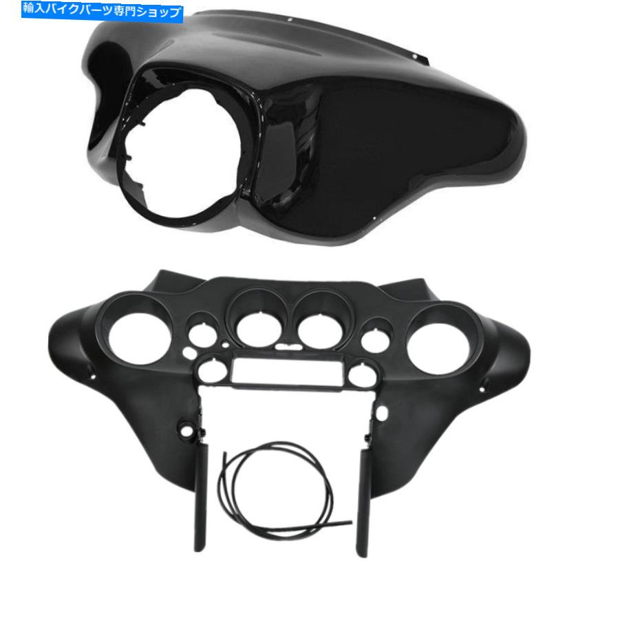 Inner Fairing harley touring Electra Street Glide 96-13のためのABSバットウィングインナーアウターフェアリング ABS Batwing Inner Outer Fairing For Harley Touring Electra Street Glide 96-13 US【並行輸入品】