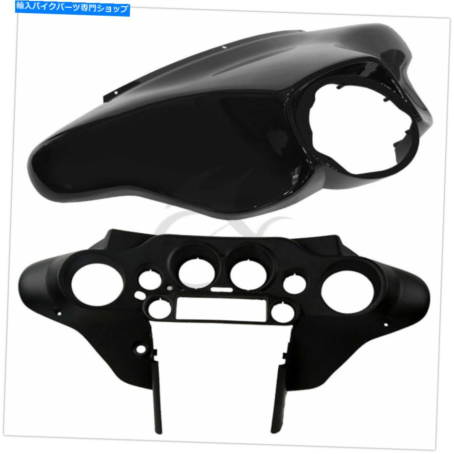 Inner Fairing ハーレーツーリングElectra Glide 1996-2013 97のためのバットウィングインナー＆アウターカウルフェアリング Batwing Inner & Outer Cowl Fairing For Harley Touring Electra Glide 1996-2013 97【並行輸入品】