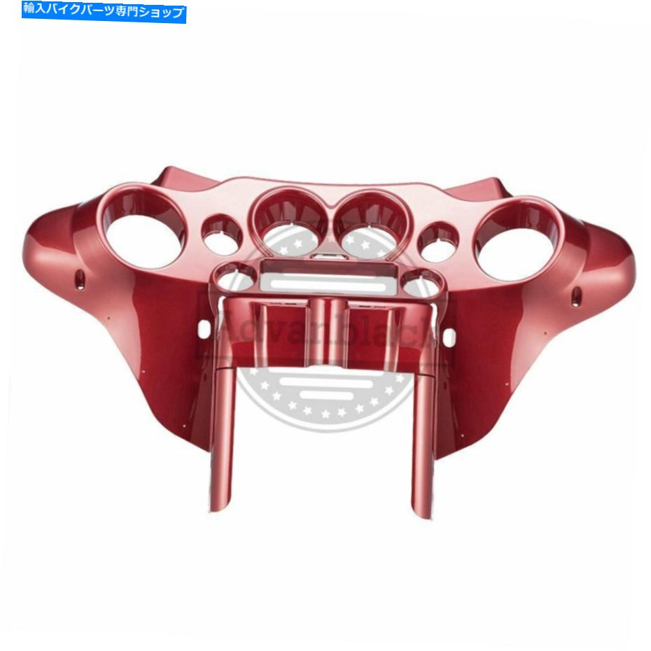 Inner Fairing Harleyのための赤い熱いサングローインナーバットウィングフェアリング08-13ツーリングFLHXストリートグライド Red Hot Sunglo Inner Batwing Fairing For HARLEY 08-13 TOURING FLHX STREET GLIDE【並行輸入品】