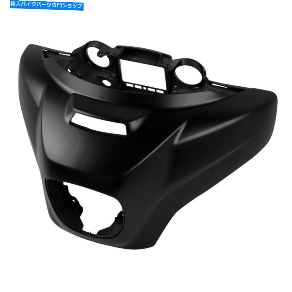 Inner Fairing インドの巨人エリート2019-2020ブラックのための内側の外側のヘッドライトフェアリングフィット Inner Outer Headlight Fairing Fit For Indian Chieftain Elite 2019-2020 Black【並行輸入品】