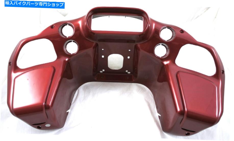 Inner Fairing Mutazu Fire Red Inner RoadグライドフロントフェアリングフィットハーレーロードグライドFLTR Mutazu Fire Red Inner Road Glide Front Fairing Fits Harley Road Glide FLTR【並行輸入品】