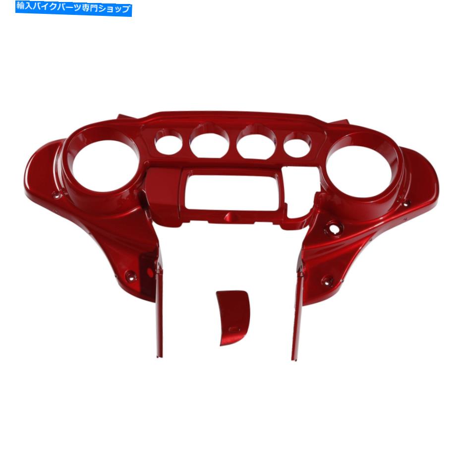 Inner Fairing インナーフェアリングカバーフィットハーレーエレクトラ街の滑り渋地14-21邪悪な赤い光沢 Inner Fairing Cover Fit For Harley Electra Street Glide 14-21 Wicked Red Glossy【並行輸入品】