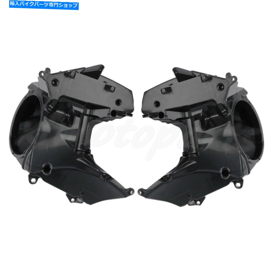 Inner Fairing ハーレーツーリングロードグライド15-21 18のための塗装されていないインナーフェアリングスピーカーボックス Unpainted Inner Fairing Speaker Boxes Fit For Harley Touring Road Glide 15-21 18【並行輸入品】