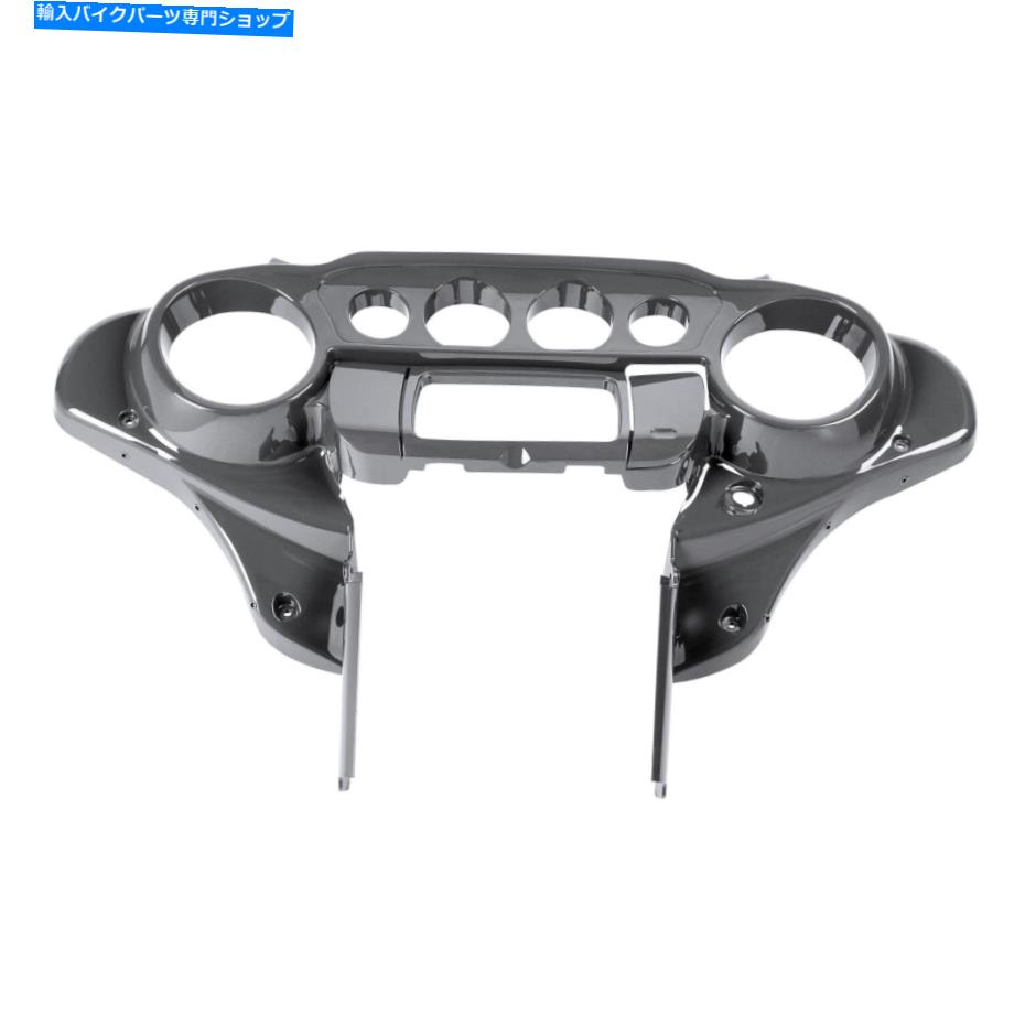 Inner Fairing ガンシップグレーのためのインナーフェアリングスピードメーターカバーフィット Inner Fairing Speedometer Cover Fit For Harley CVO Street Glide 18 Gunship Gray【並行輸入品】