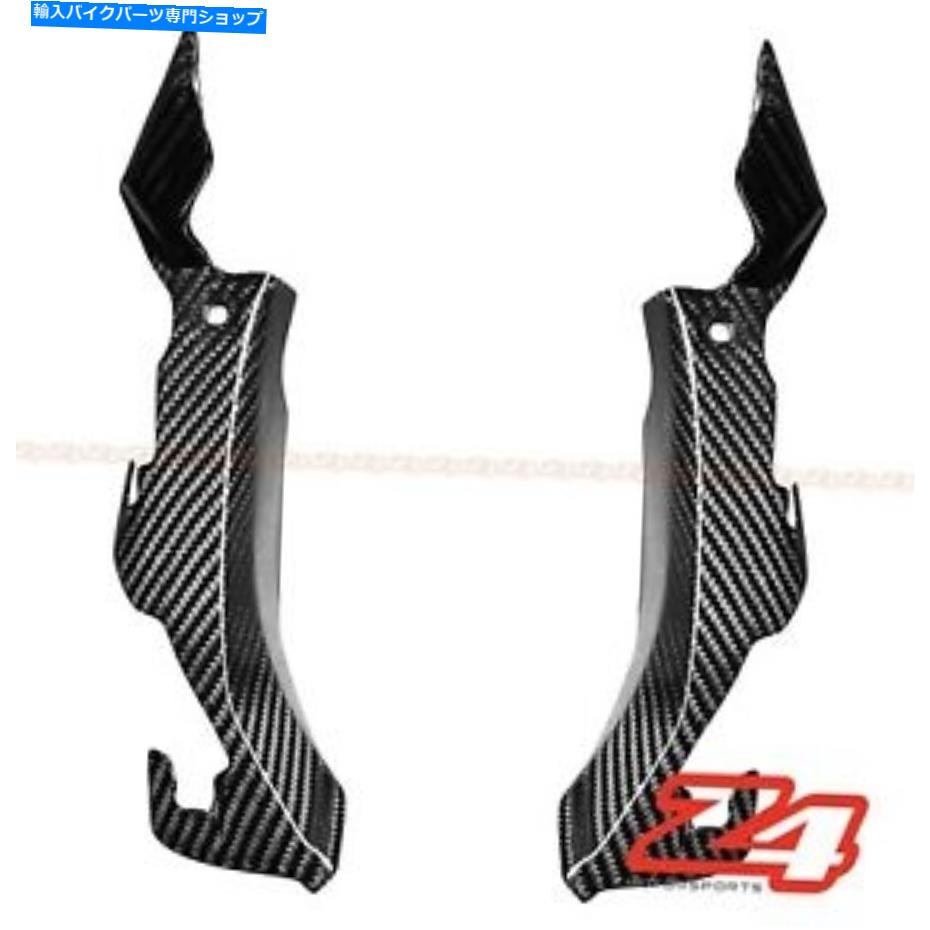 Inner Fairing 2017-2019 CBR1000RRカーボンファイバーフロントインナーダッシュ送風機カバーフェアリングカウリング 2017-2019 CBR1000RR Carbon Fiber Front Inner Dash Airduct Cover Fairing Cowling【並行輸入品】